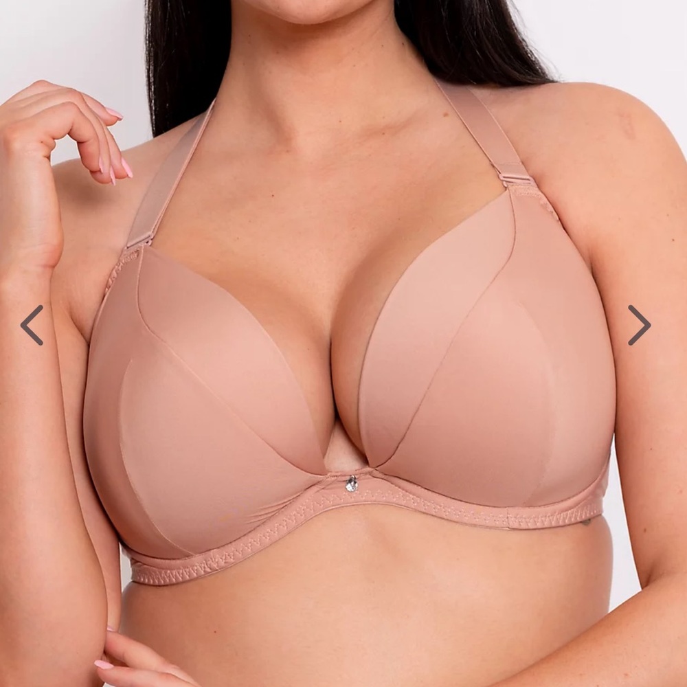 Curvy Kate superplunge multiway size 30ddd/e nude